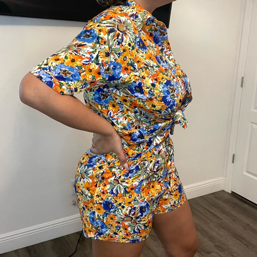 Two piece summer outfit